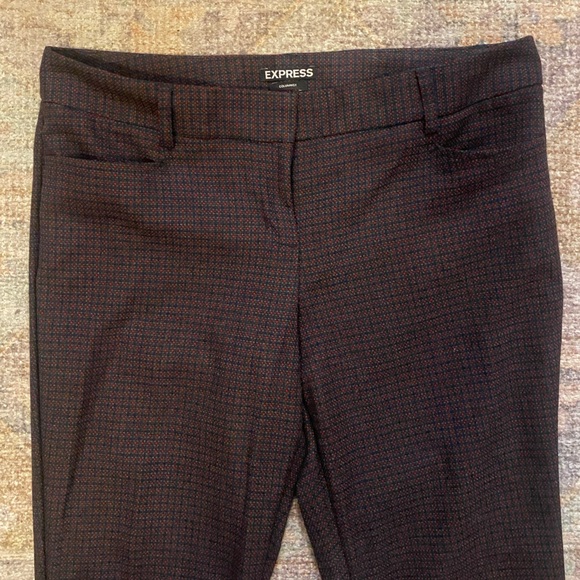 EXPRESS Columnist Dress Pant in Mixed Fabric Blend - Picture 2 of 6